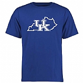 Kentucky Wildcats Tradition State WEM T-Shirt - Royal Blue,baseball caps,new era cap wholesale,wholesale hats